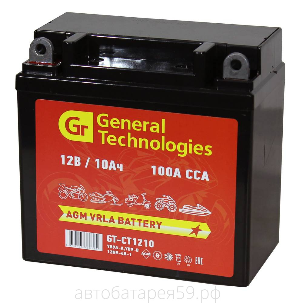 аккумуляторная батарея general technologies ct 1210 