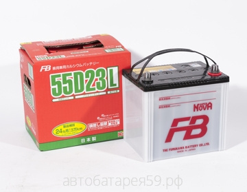 аккумулятор fb super nova 55d23l 60 о.п. 