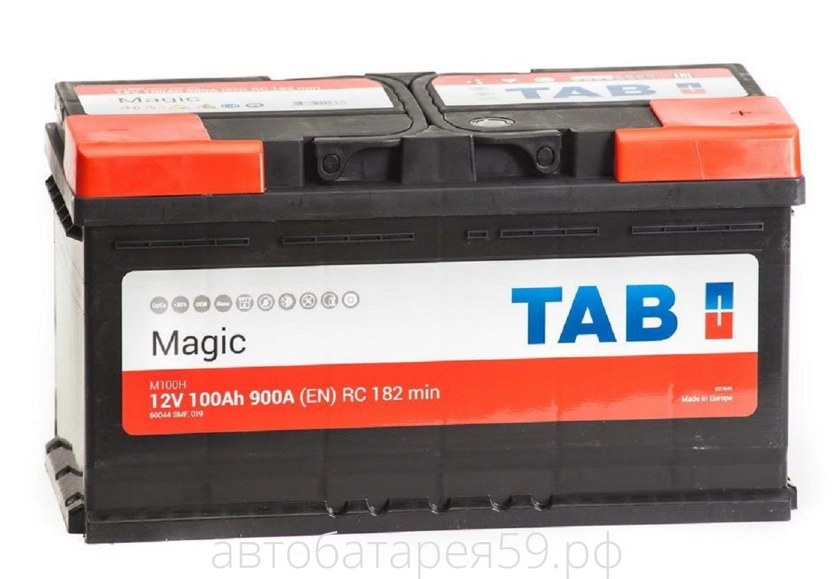 аккумулятор tab magic 100 о.п. 