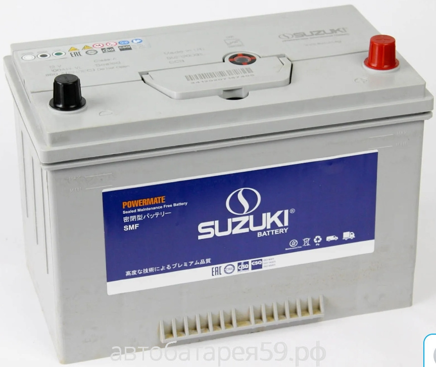 аккумулятор suzuki 100 о.п. азия 120d31l