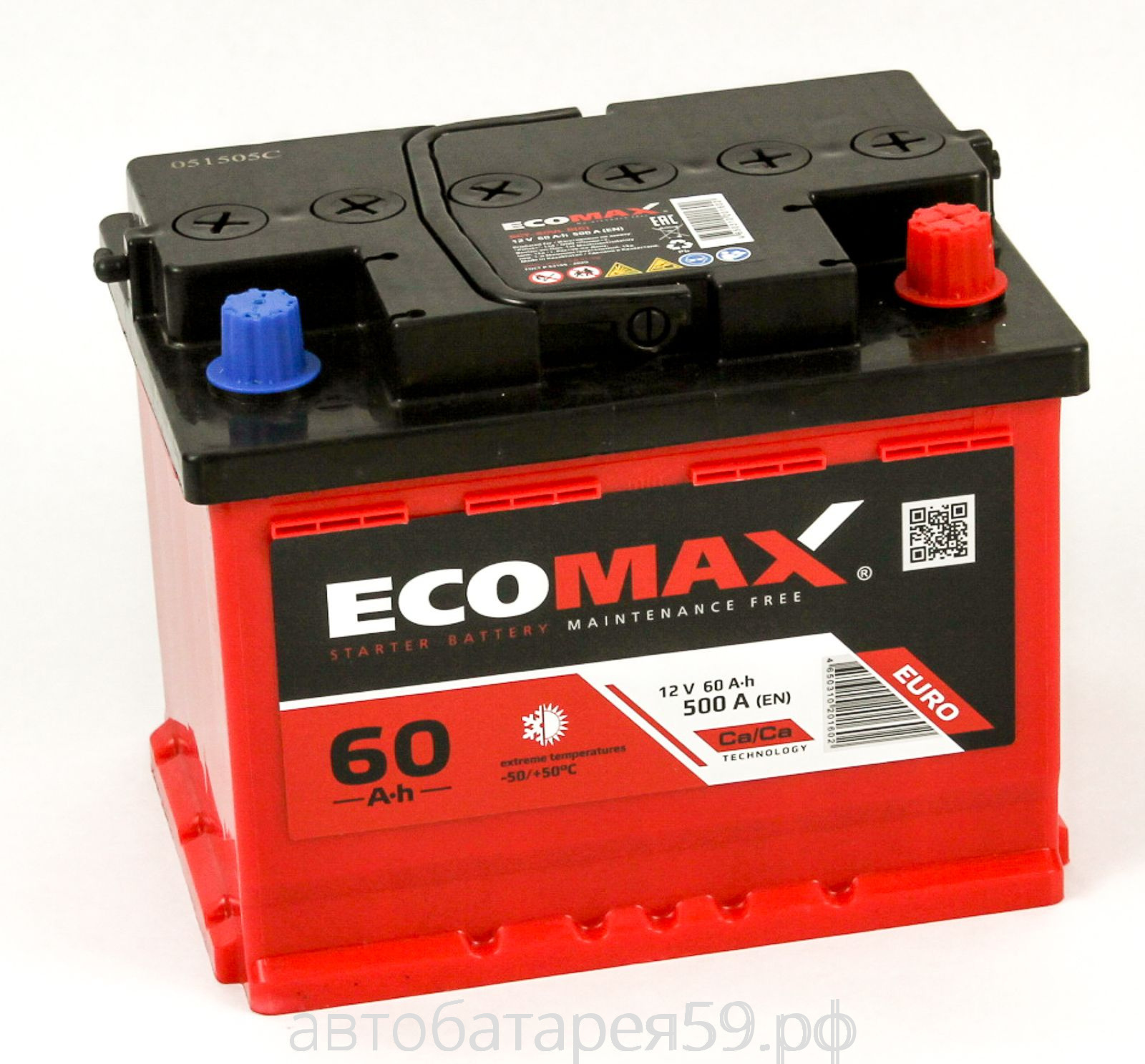 аккумулятор ecomax 60 о.п.