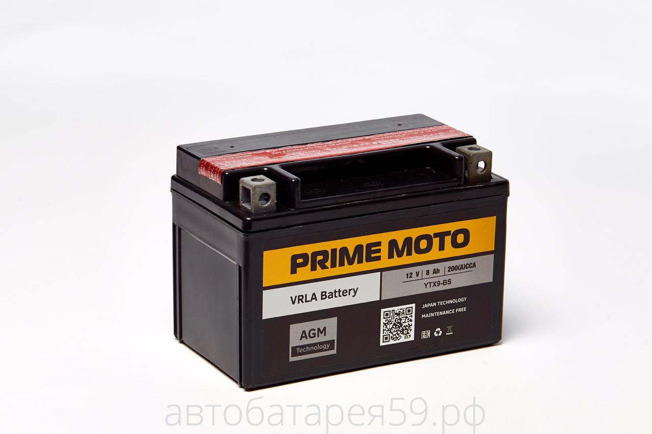 аккумулятор prime pr12.9ytx9-bs распродажа
