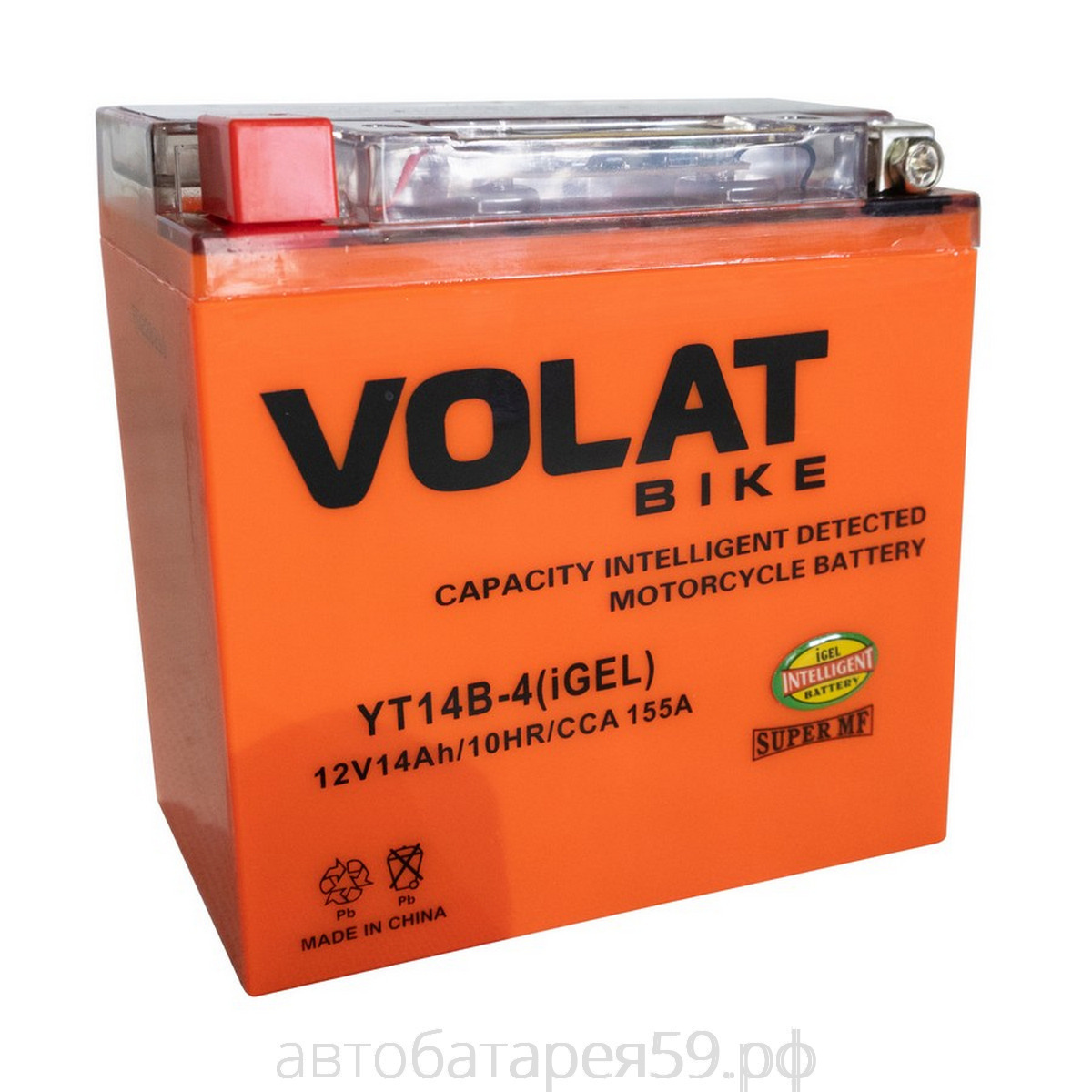аккумулятор volat gel ct 1214