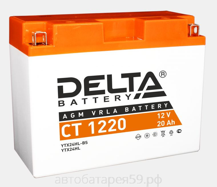 аккумулятор delta ct 1220
