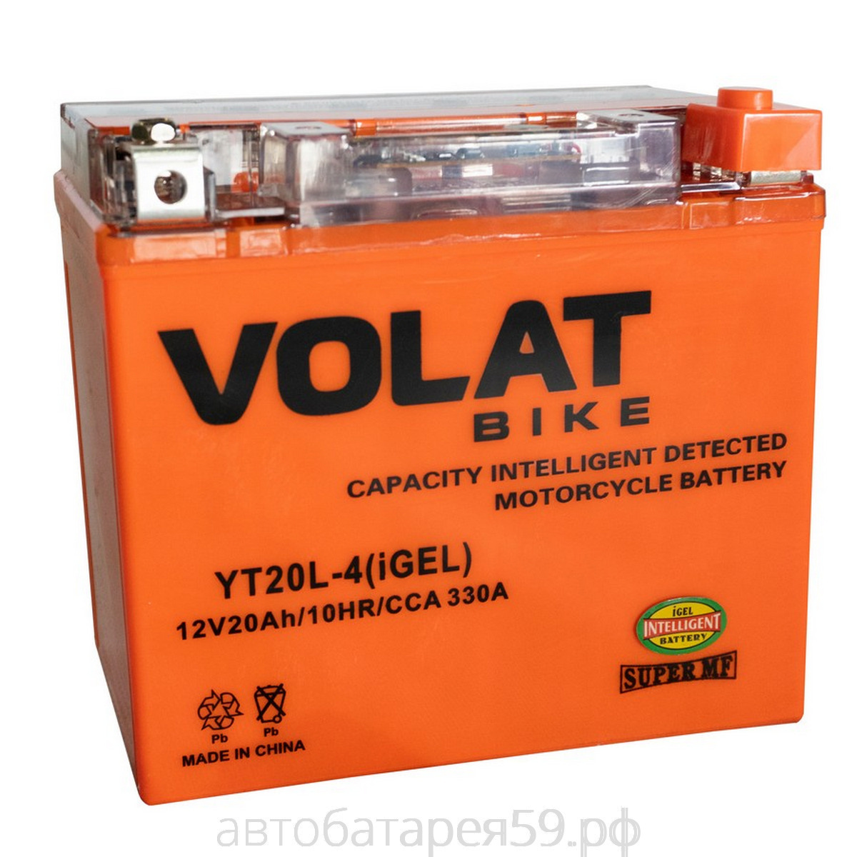 аккумулятор volat gel ct 12201