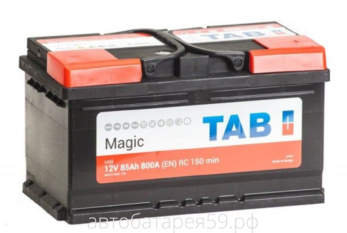 аккумулятор tab magic 85 о.п. низк.