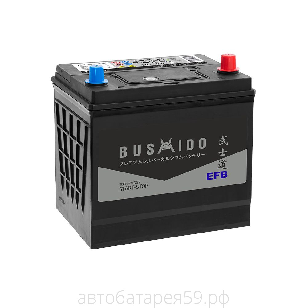 аккумулятор bushido efb 70 о.п.(95d23l)