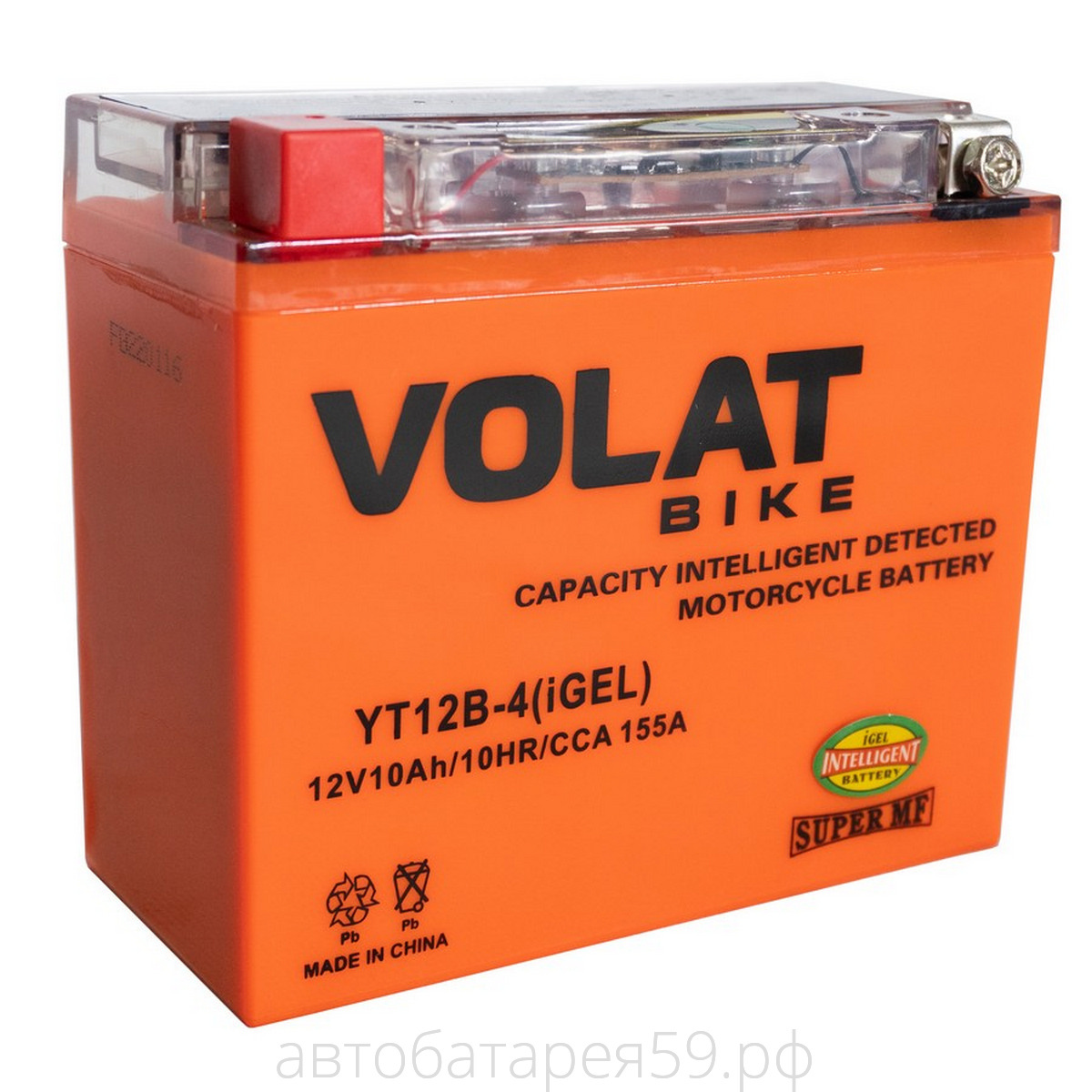 аккумулятор volat gel  ct 1210 