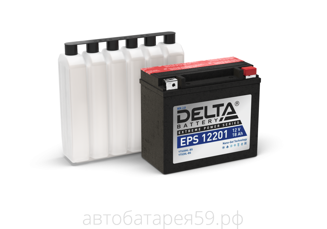 аккумулятор delta eps 12201 mf