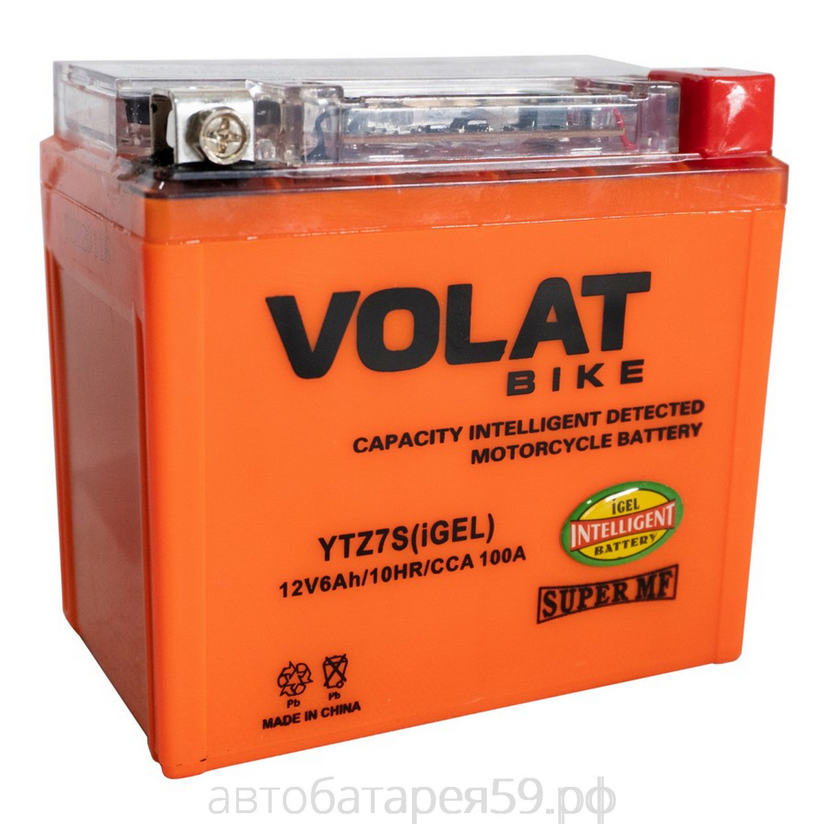аккумулятор volat gel ct 1207.2