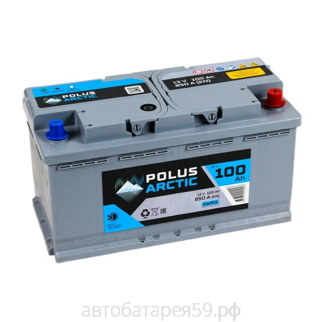 аккумулятор polus arctic 100 о.п