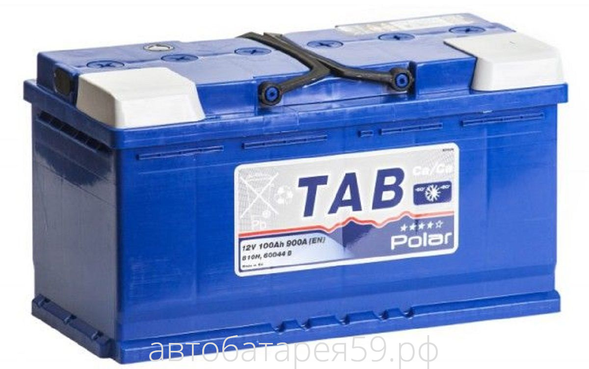 аккумулятор tab polar 100 о.п. с пробками