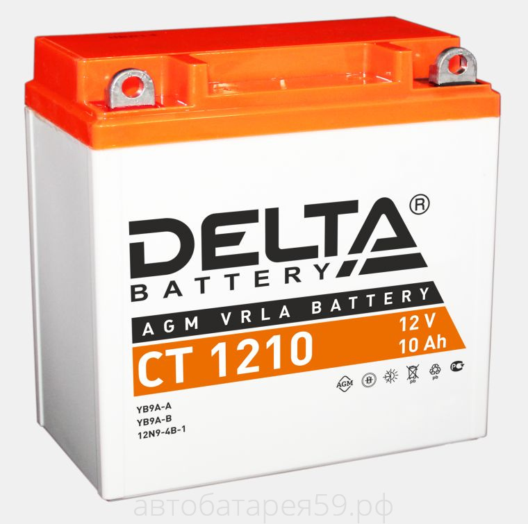 аккумулятор delta ct 1210 