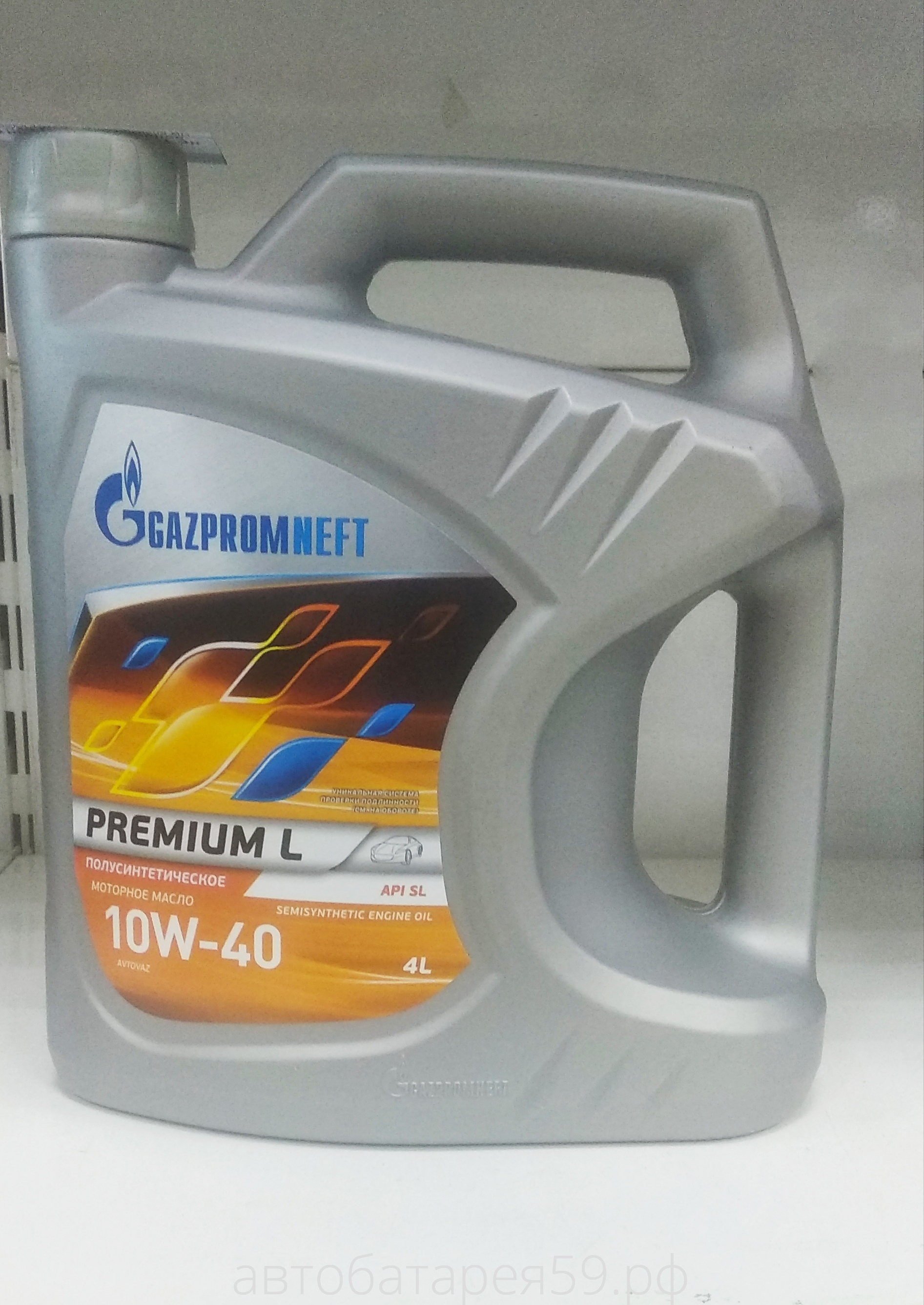 10w40 масло моторное gazpromneft premium l 4л канистра