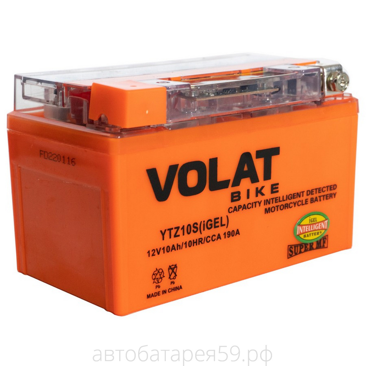 аккумулятор volat gel ct 1210.1 