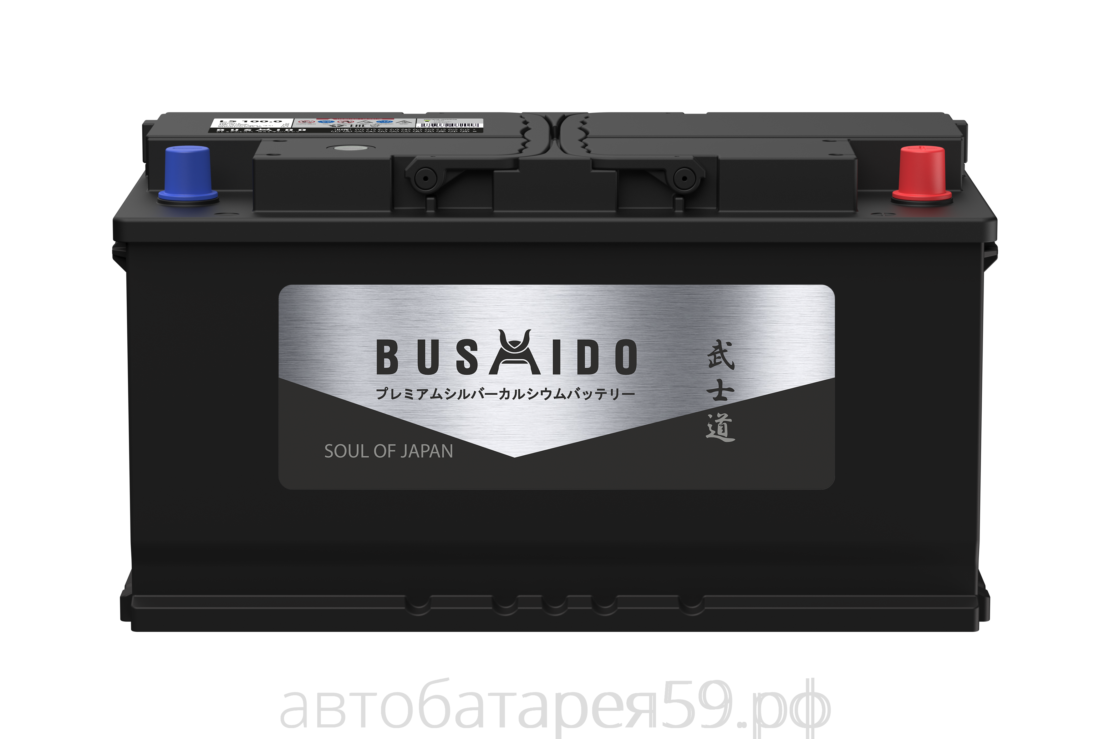 аккумулятор bushido agm 100 о.п.