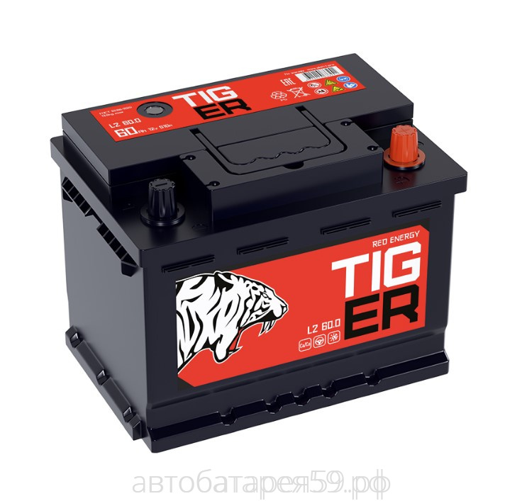аккумулятор tiger 60 о.п.