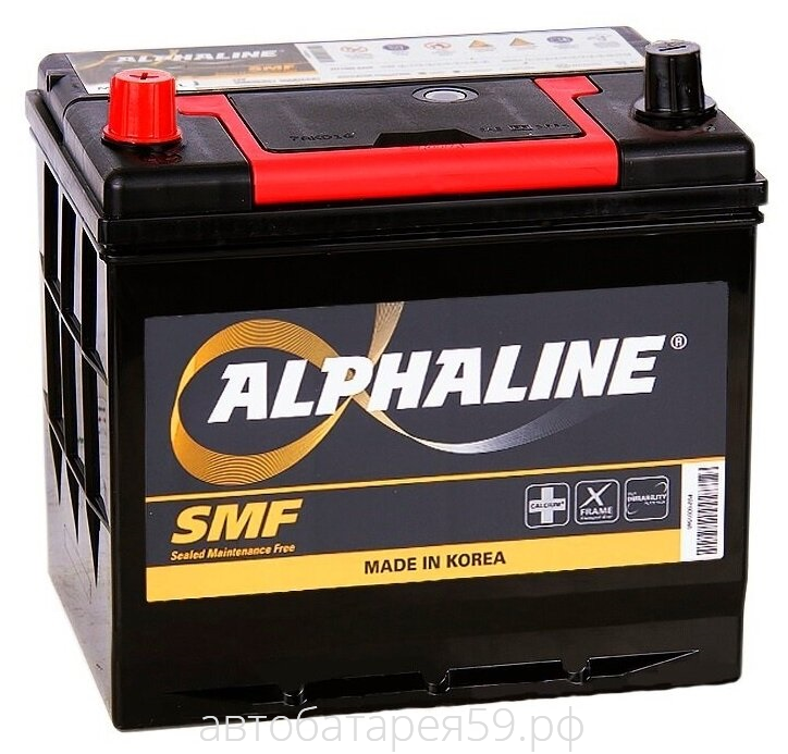 аккумулятор alphaline smf 80d26r 70 п.п.