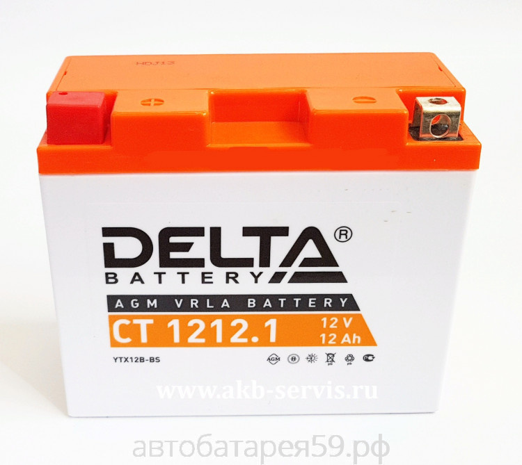 аккумулятор delta ct 1212.1